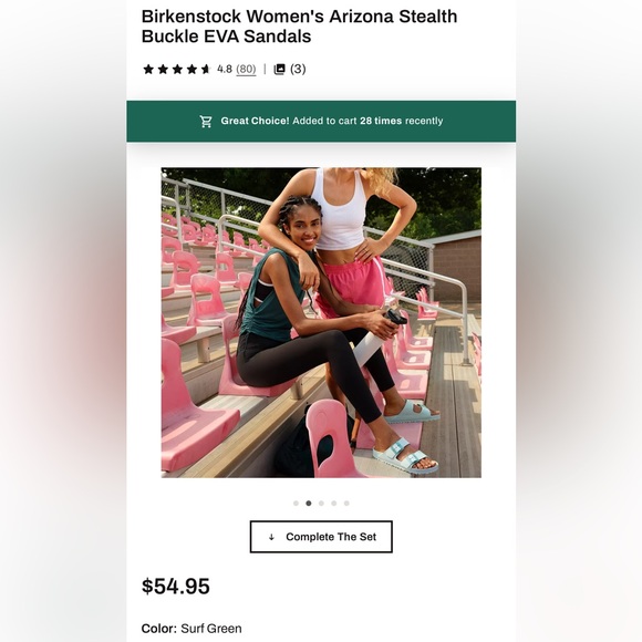 Birkenstock Light Blue Sandals - Picture 6 of 6